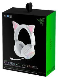 Headset Razer Kraken Kitty V3 Pro biely

 obrázok produktu 8 z 14
