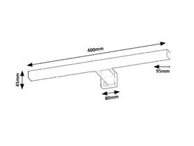 Nástenné svietidlo Rabalux Oliro 75051, 40cm čierne

 obrázok produktu 6 z 7