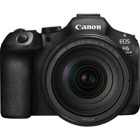 Digitálny fotoaparát Canon R6 Mark III + RF 24-105 mm f/4 L IS USM čierny

 obrázok produktu 1 z 11