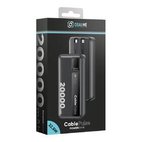 Powerbank Obal:Me CablePulse Powerbanka 20000mAh 22,5W čierna

 obrázok produktu 5 z 5