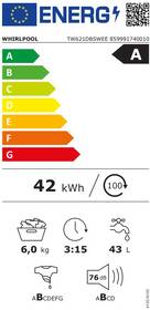 Práčka Whirlpool TW621DBSWEE biela

 obrázok produktu 1 z 13