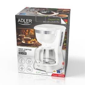 Kávovar Adler AD4381w biely

 obrázok produktu 10 z 11