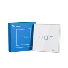 Vypínač Sonoff wireless 433MHz smart wall switch T2EU3C-RF (3-channel) 

 obrázok produktu 1 z 5