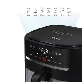 Fritéza teplovzdušná Rohnson R-2834 SmartChef XL Wi-Fi 8 l čierna

 obrázok produktu 5 z 11
