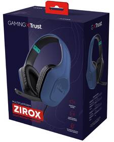 Headset Trust GXT 415B Zirox modrý

 obrázok produktu 12 z 12