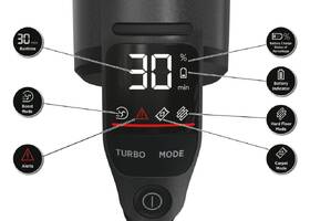Tyčový vysávač Hoover HFX10H 011 čierny/ružový

 obrázok produktu 14 z 43