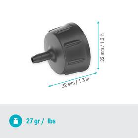 Spojka Gardena MicroDrip System 4,6 mm 

 obrázok produktu 2 z 6