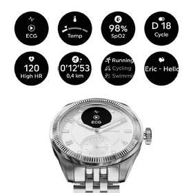 Inteligentné hodinky Withings Scanwatch Nova Brilliant 39 mm strieborné

 obrázok produktu 3 z 7