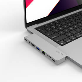 USB Hub Epico USB-C Hub Pro III strieborný

 obrázok produktu 3 z 3