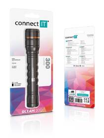Lampáš Connect IT GLEAM 300 LED, 2x AA čierna

 obrázok produktu 6 z 6