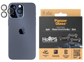 Tvrdené sklo PanzerGlass HoOps Camera Protector na iPhone 15 Pro/16 Pro/15 Pro Max/16 Pro Max 

 obrázok produktu 3 z 4