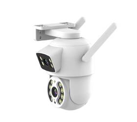 IP kamera IMMAX NEO LITE SMART Security DOUBLE , 355° 90°, Wi-Fi, Tuya biela

 obrázok produktu 1 z 12