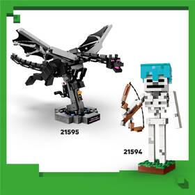 Stavebnica LEGO® Minecraft®  21595 Drak z Enderu 

 obrázok produktu 3 z 9