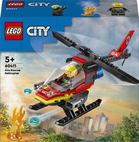 Stavebnica LEGO® City 60411 Hasičský záchranný vrtuľník 

 obrázok produktu 2 z 6
