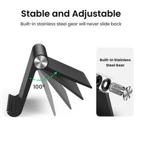 Držiak na tablet UGREEN Multi-Angle Adjustable Portable Stand pro iPad čierny

 obrázok produktu 1 z 9