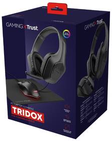 Herný set Trust GXT 790 3v1, headset + myš + podložka pod myš čierny

 obrázok produktu 8 z 8