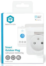 Inteligentná zásuvka Nedis SmartLife, merač spotreby, diaľkovo ovládateľná, Wi-Fi, IP44, 3680 W biela

 obrázok produktu 12 z 12