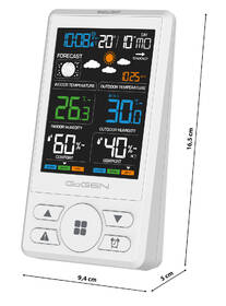 Meteorologická stanica GoGEN ME 1250 biela

 obrázok produktu 2 z 6
