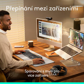 Klávesnica Logitech Signature Slim Solar+, US sivá

 obrázok produktu 16 z 18