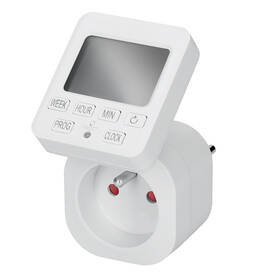 Spínač časový Solight DT35, digitálny biely

 obrázok produktu 1 z 6