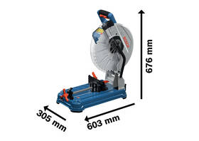 Píla na kov Bosch Professional GCD 18V-355 (bez baterie) 

 obrázok produktu 1 z 9