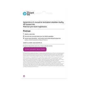 Registračná karta HP cards - Předplatné ke službě HP Instant Ink SK 

 obrázok produktu 1 z 1