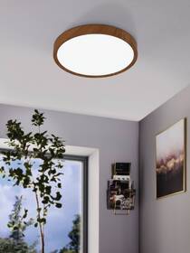 LED stropné svietidlo Eglo Musurita, 34 cm hnedé

 obrázok produktu 1 z 1