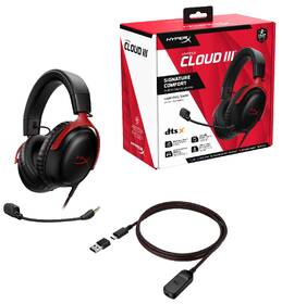 Headset HyperX Cloud III čierny/červený

 obrázok produktu 6 z 6