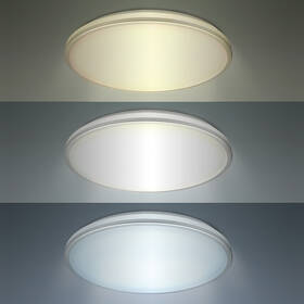LED stropné svietidlo Solight IP54, 24 W, 2150 lm, 3CCT, 38 cm biele

 obrázok produktu 2 z 4