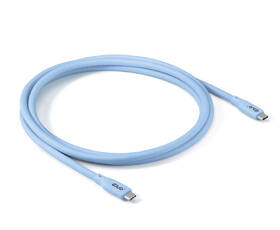 Kábel Club3D USB-C 4.0, 20Gbps, 4K60Hz, PD 240W, 2m modrý

 obrázok produktu 1 z 3
