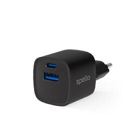 Nabíjačka do siete Spello by Epico ForceBoost GaN 20W 1x USB-A čierna

 obrázok produktu 2 z 7