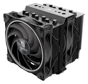 Chladič CPU AKASA SOHO H7,  7 Heatpipes, ARGB čierny

 obrázok produktu 1 z 5