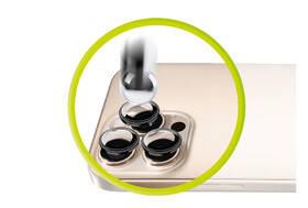 Ochranné sklo šošovky fotoaparátu Mobile Origin Easy Lens Guards na Apple iPhone 17 čierne

 obrázok produktu 2 z 7