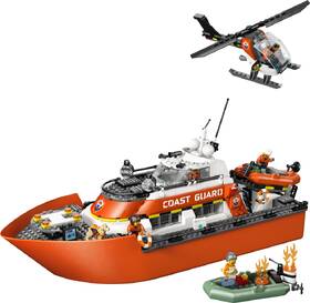Stavebnica LEGO® City 60504 Záchranný čln pobrežnej hliadky a vrtuľník 

 obrázok produktu 1 z 9