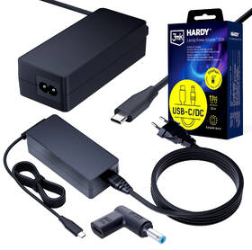Sieťový adaptér 3mk HARDY - HP 20V USB-C/DC 4,5 × 3,0 mm čierny

 obrázok produktu 1 z 8