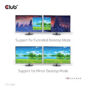 Dokovacia stanica Club3D USB-C (5xUSB/USB-C/3xHDMI/2xDP/Ethernet/Audio), Triple 4K napájací adaptér 

 obrázok produktu 4 z 10