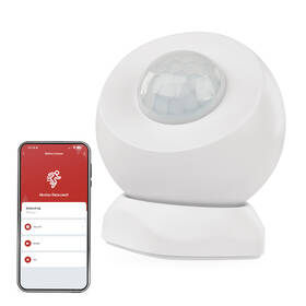 Detektor pohybu EMOS GoSmart PIR senzor, IP20, ZigBee biely

 obrázok produktu 4 z 10
