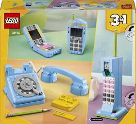 Stavebnica LEGO® Creator 3 v 1 31174 Retro telefón 

 obrázok produktu 3 z 9