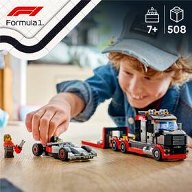 Stavebnica LEGO® City 60493 Výstavný nákladiak F1® s pretekárskym autom Audi F1® 

 obrázok produktu 8 z 9