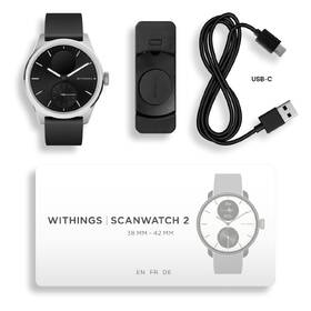 Inteligentné hodinky Withings Scanwatch 2 42 mm čierne

 obrázok produktu 7 z 7