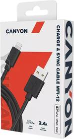  Canyon USB/LGHT 2M 2,4A B 

 obrázok produktu 1 z 1