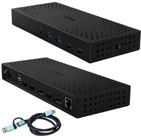 Dokovacia stanica i-tec USB 3.0 / USB-C / Thunderbolt, 3x 4K Station Gen 2, PD 100W 

 obrázok produktu 4 z 6