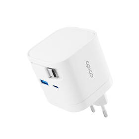 Nabíjačka do siete Epico UltraBoost Retractable GaN 65W EA65c s USB-C kabelem 0,7m biela

 obrázok produktu 2 z 3