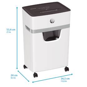 Skartovač HP OneShred 10MC biely

 obrázok produktu 7 z 7