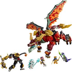 Stavebnica LEGO® NINJAGO® 71868 Wyldfyre a transformačný dračí oblek 

 obrázok produktu 1 z 8