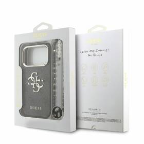 Kryt na mobil Guess PU 4G Metal Logo Strap na Apple iPhone 18 Pro čierny

 obrázok produktu 7 z 7