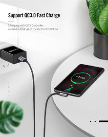 Kábel UGREEN USB/USB-C, 1m čierny

 obrázok produktu 3 z 5