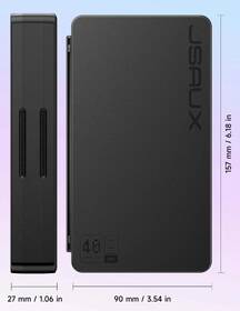 Puzdro JSAUX Game Card Case - Nintendo Switch 2 (40 Slots) čierne

 obrázok produktu 6 z 6