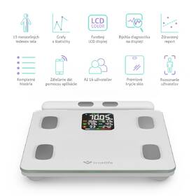 Osobná váha TrueLife FitScale W8 BT White biela

 obrázok produktu 4 z 11