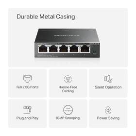 Switch Mercusys MS105GS-M2 (MS105GS-M2) čierny

 obrázok produktu 2 z 7